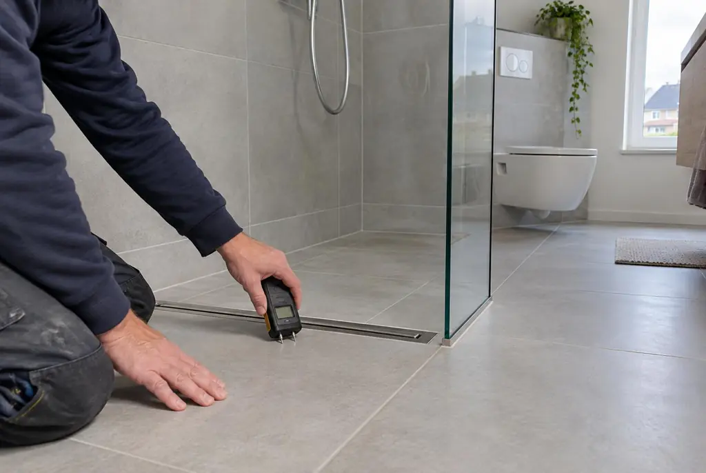 Lekdetectie Bodegraven – badkamer in een nieuwbouwwoning